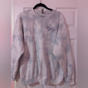 Mama embroidered crewneck sweatshirt